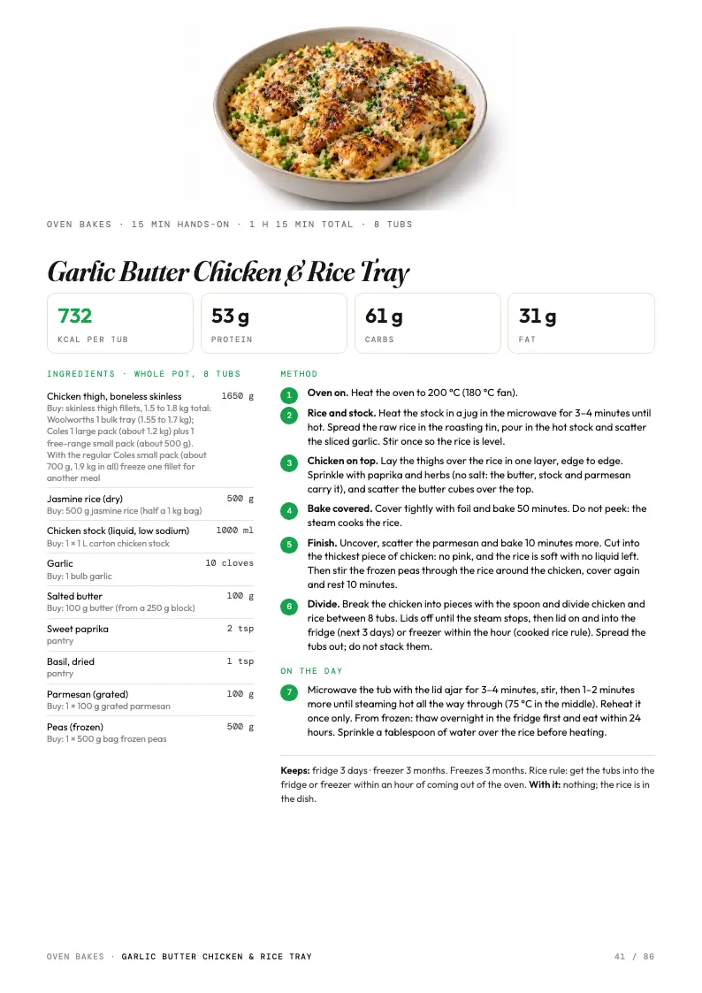 Garlic Butter Chicken recipe